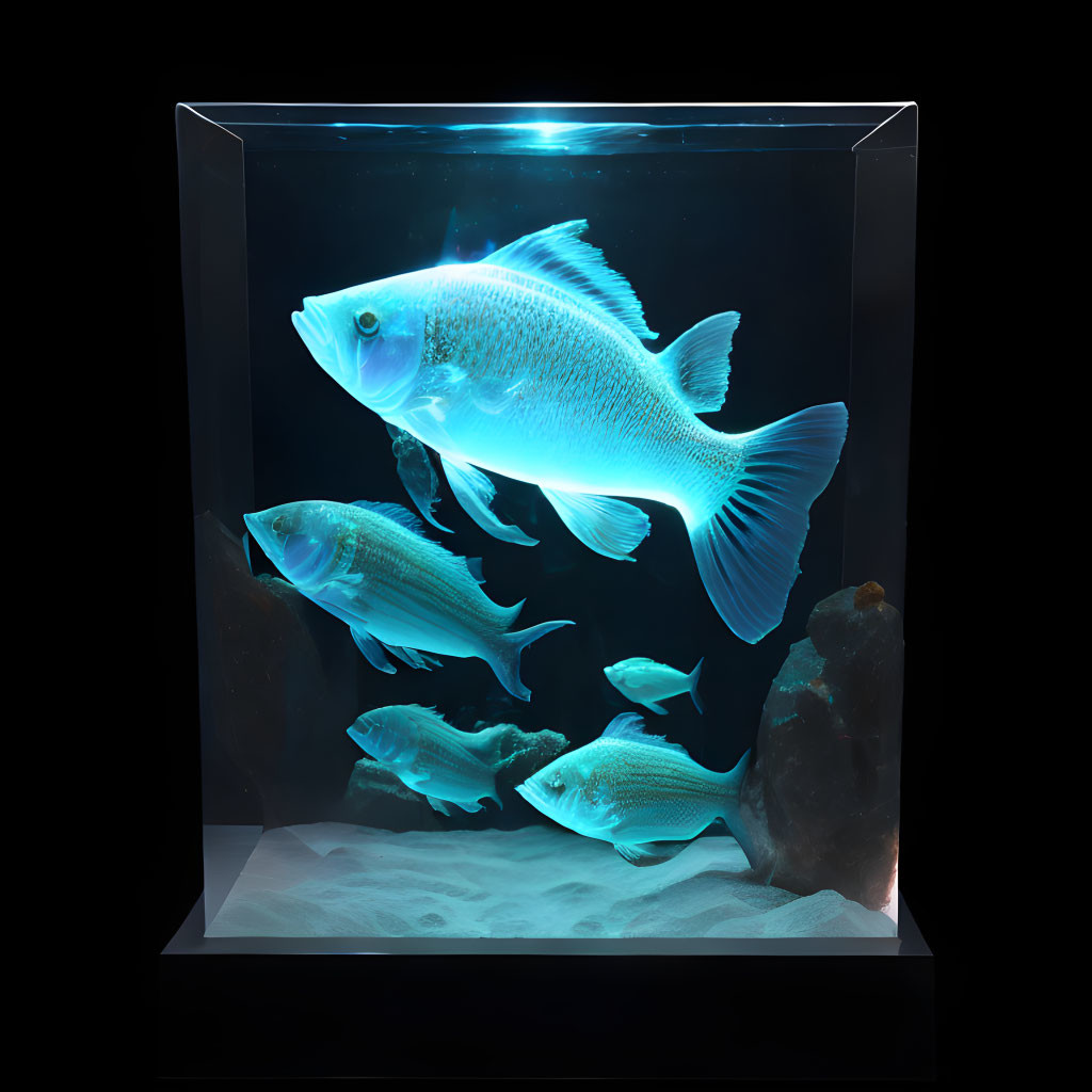 Holographic Fish - © art by mars™