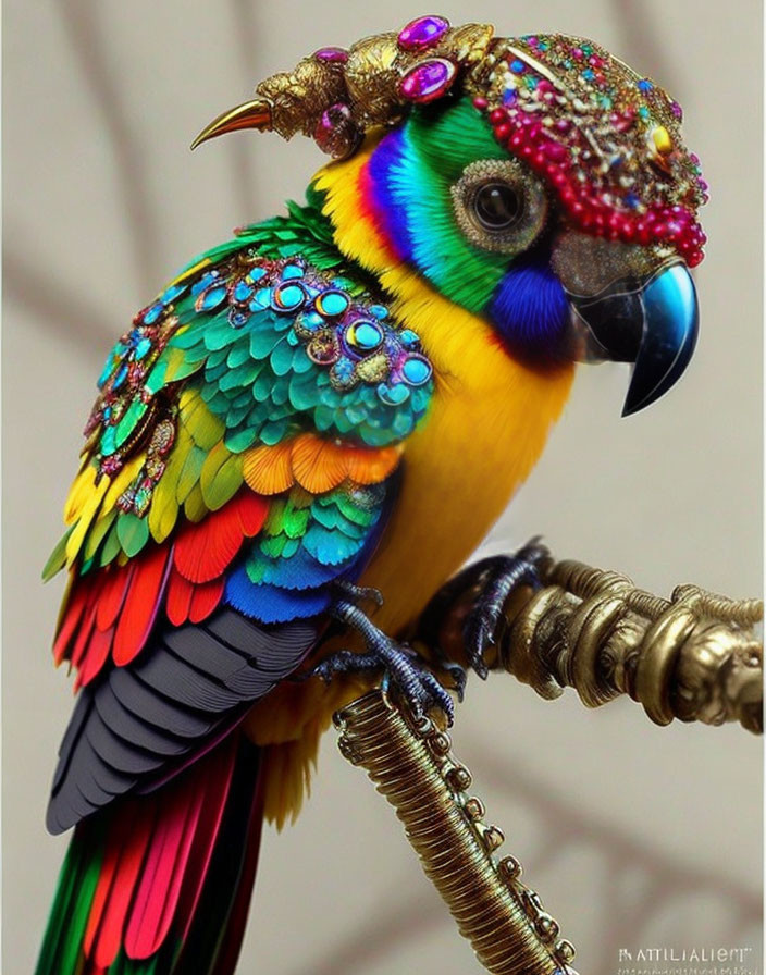 Bedazzled Parrot