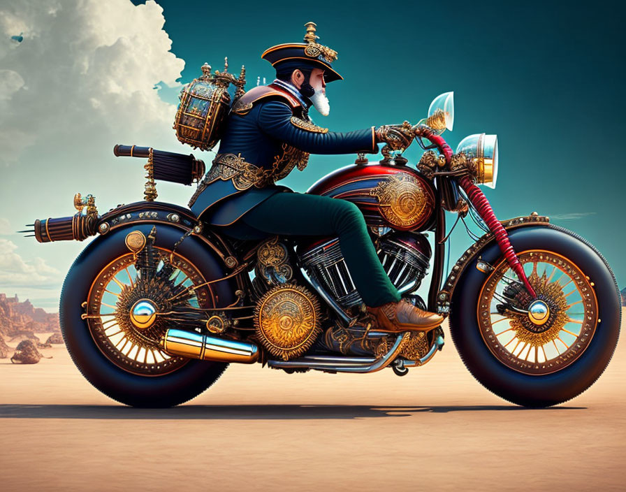 Steampunk Easy Rider