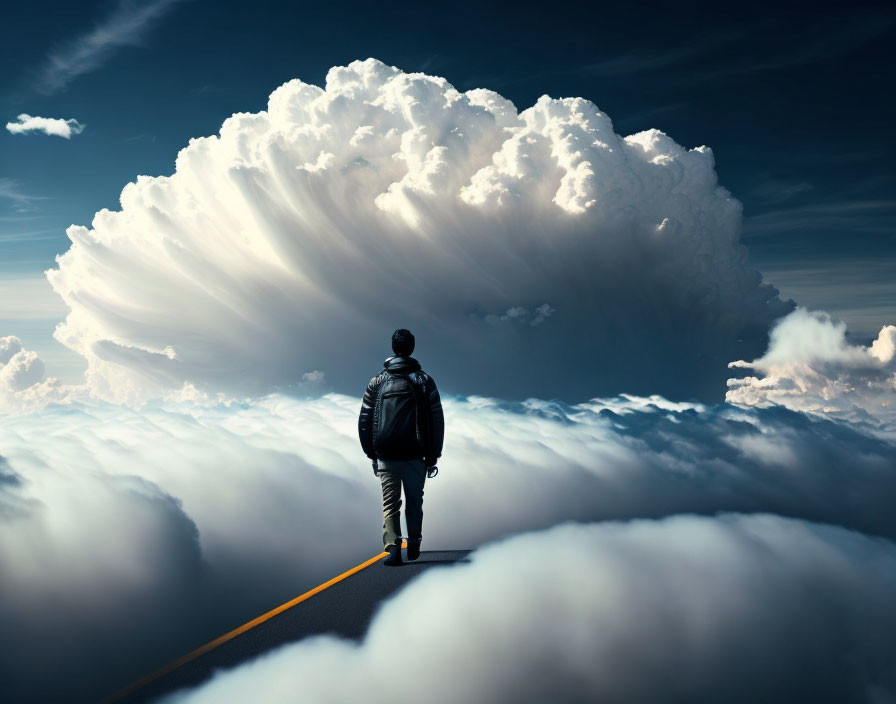 Take a walk on the wild side of the clouds.