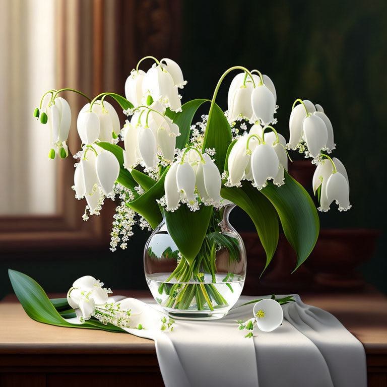 Monster Lily of the Valley Bouquet. Happy May Day!