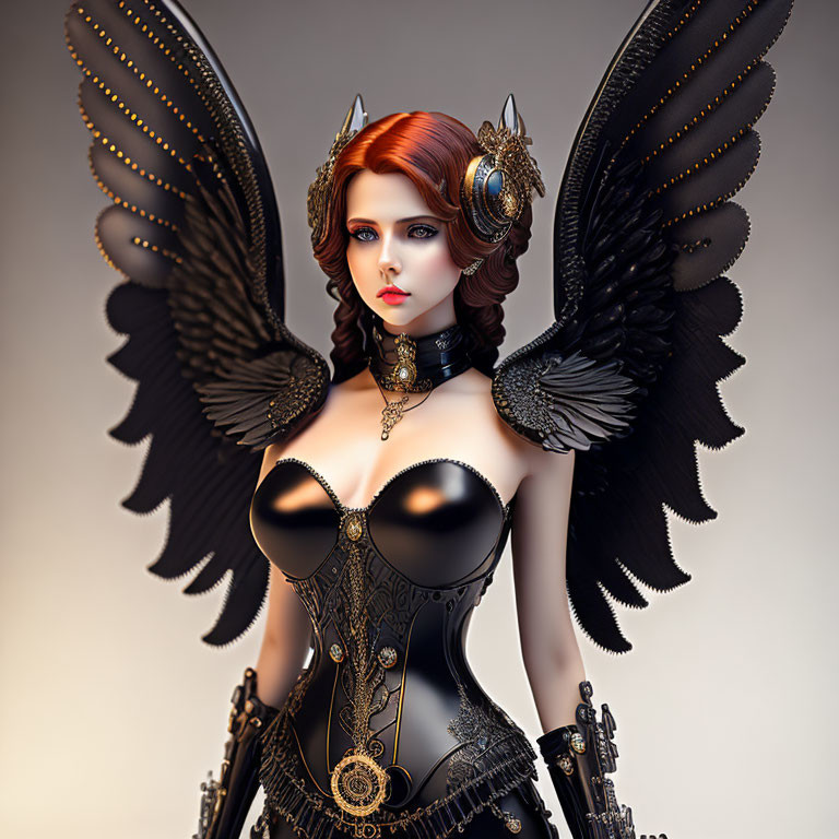 Angel black widow 