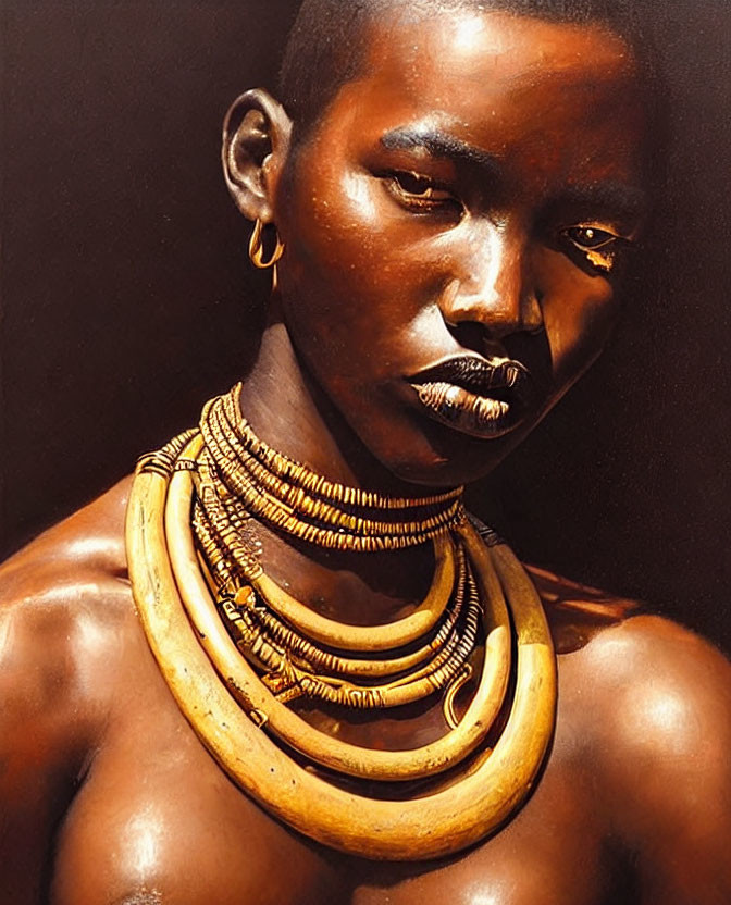 Female types XIV: Black (Maasai)