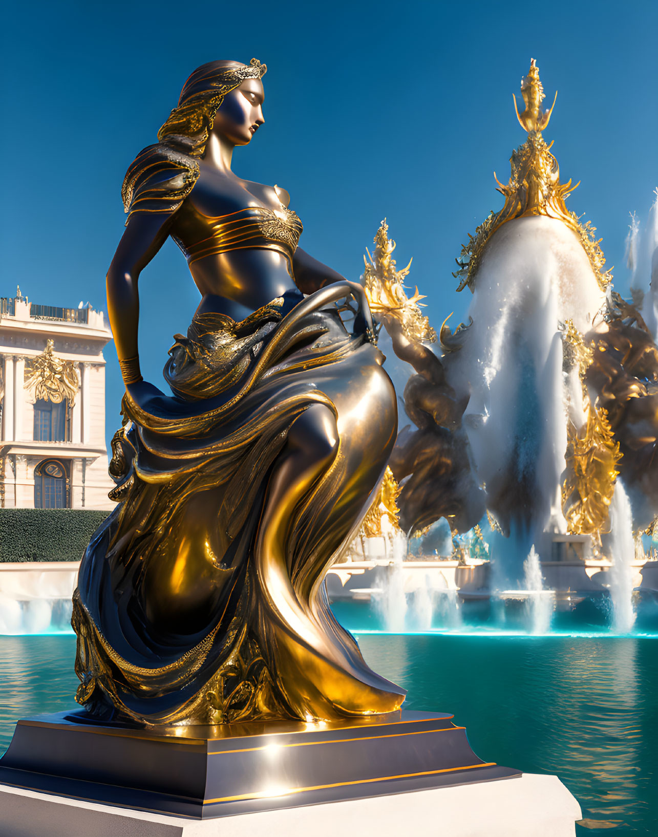 Fountain of the Golden Goddess