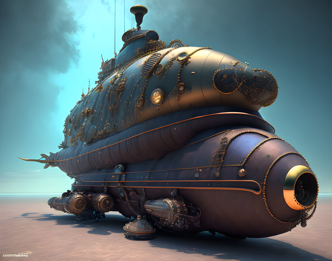 Steampunk Submarine