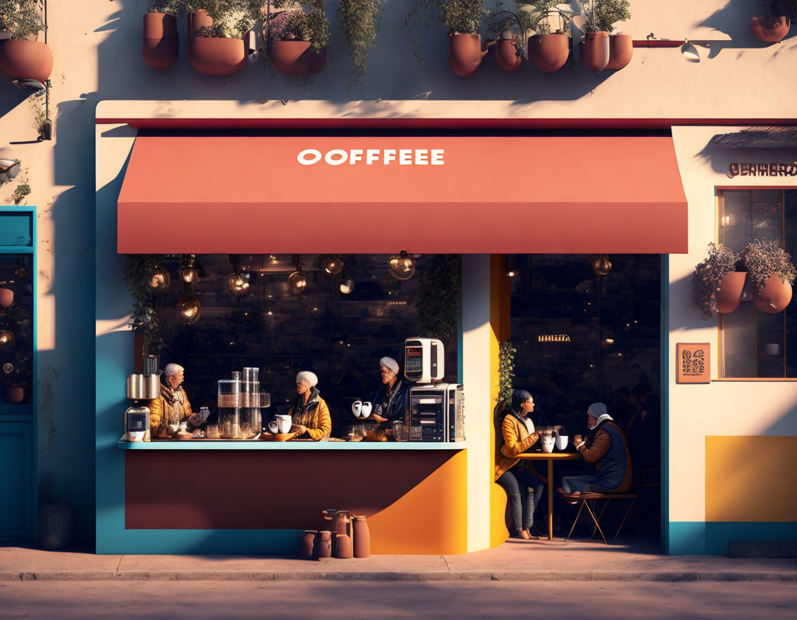 Coffee Shop 2050