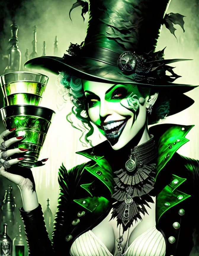 The bartender Wicked Witch of the West