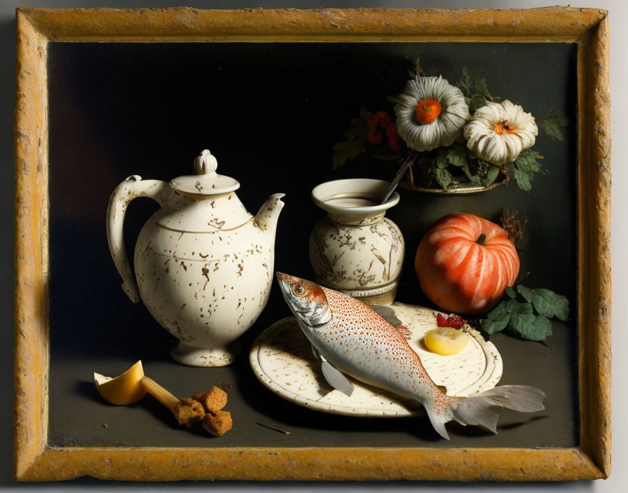 Still life with Trout 