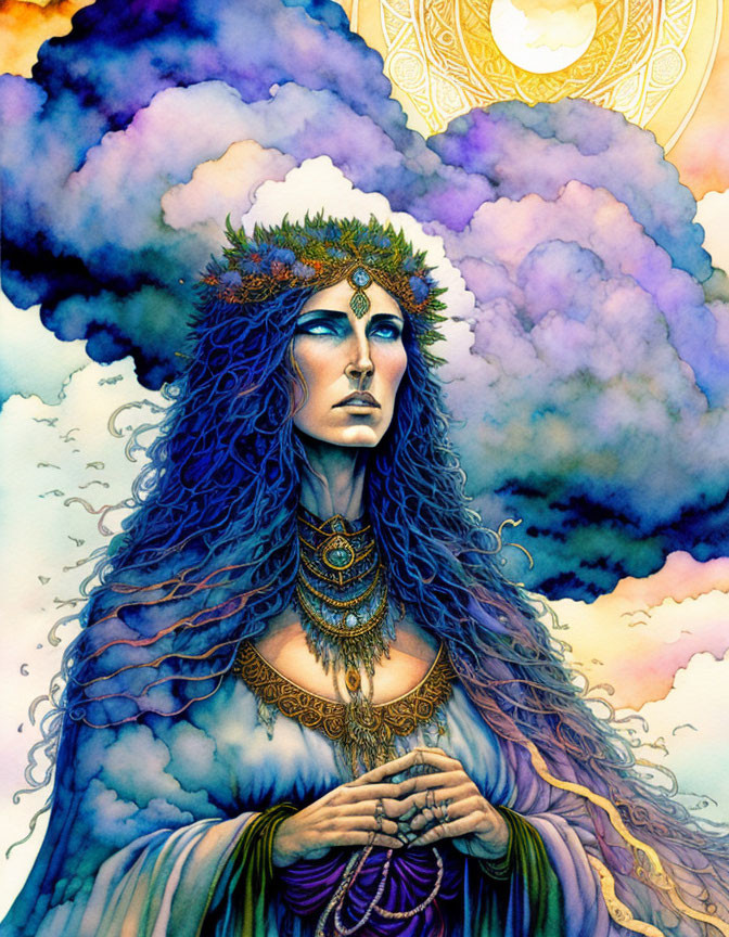  Druid woman 