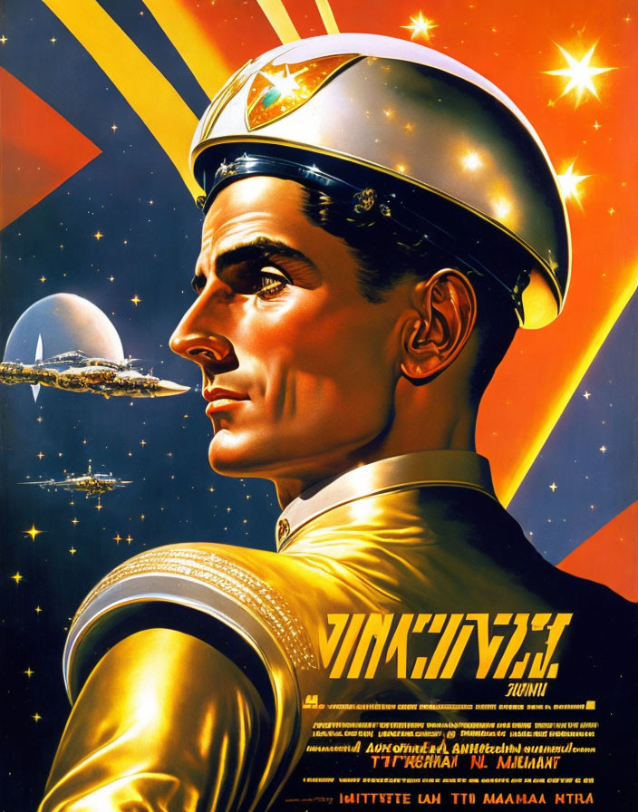 Space pilot poster