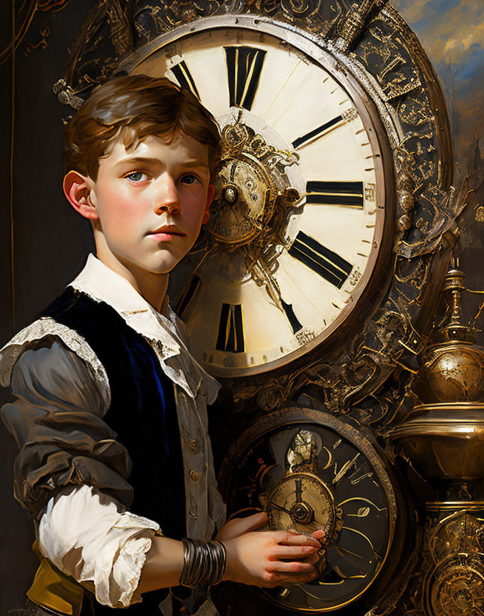 Boy-clock master