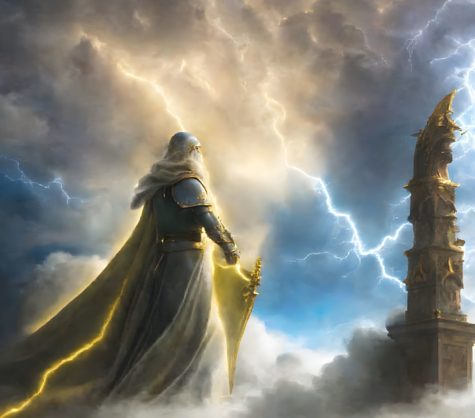 The Thunder God's Approach