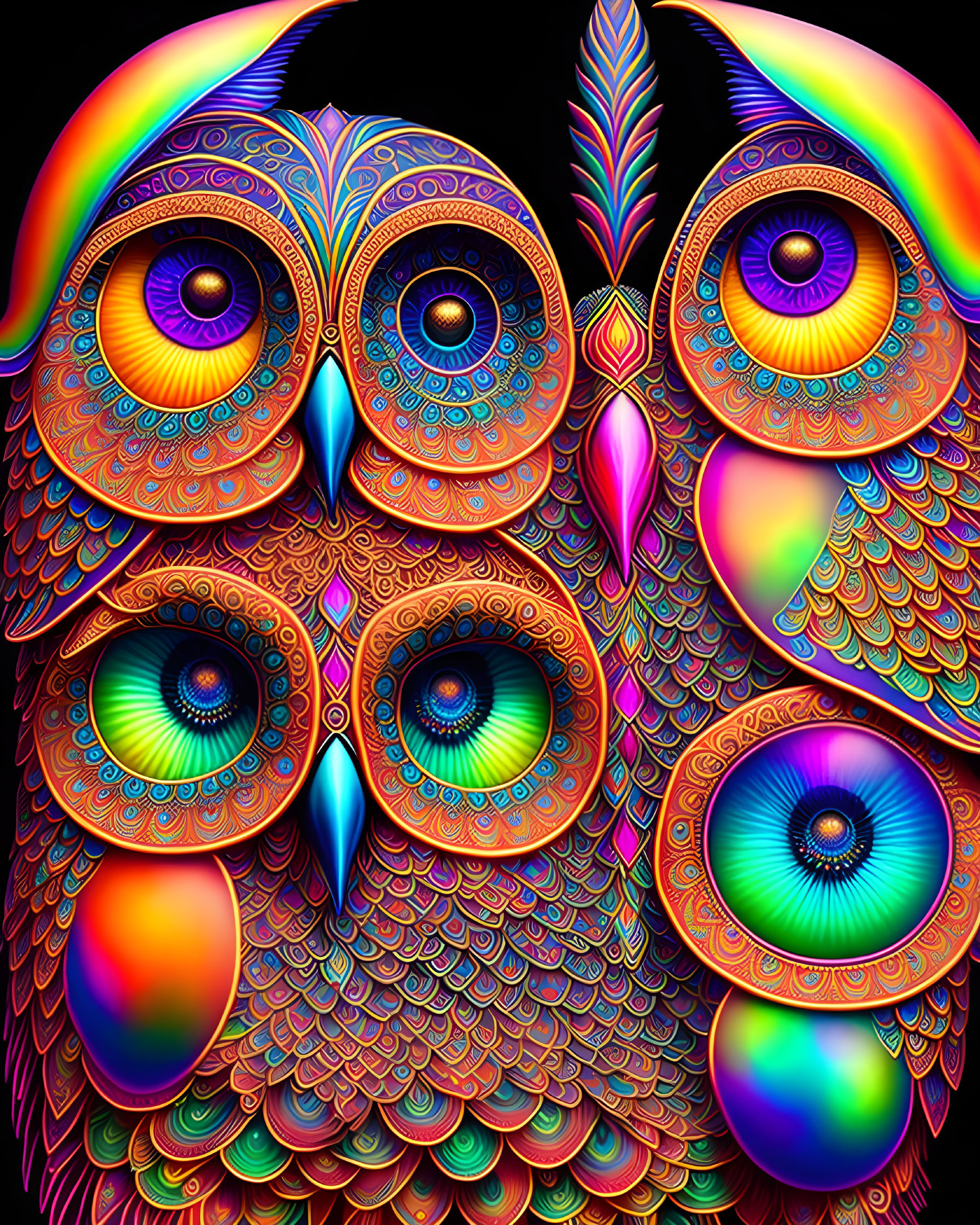 Day of the dead owls