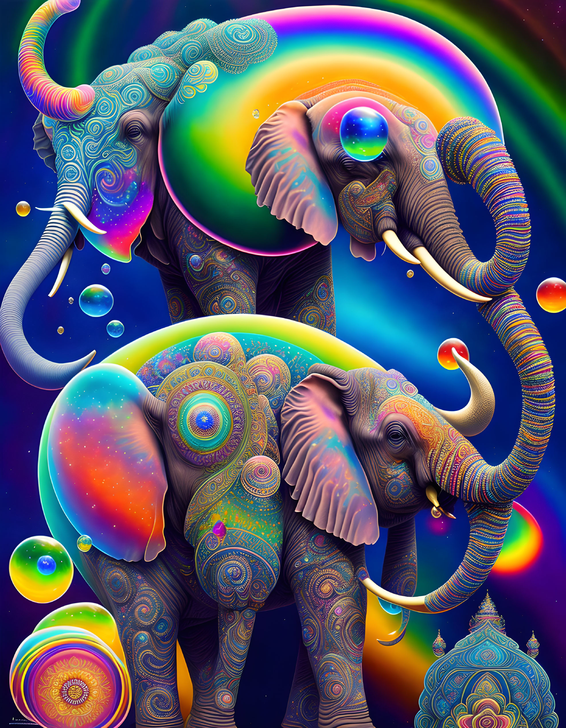 Elephants from another planet 