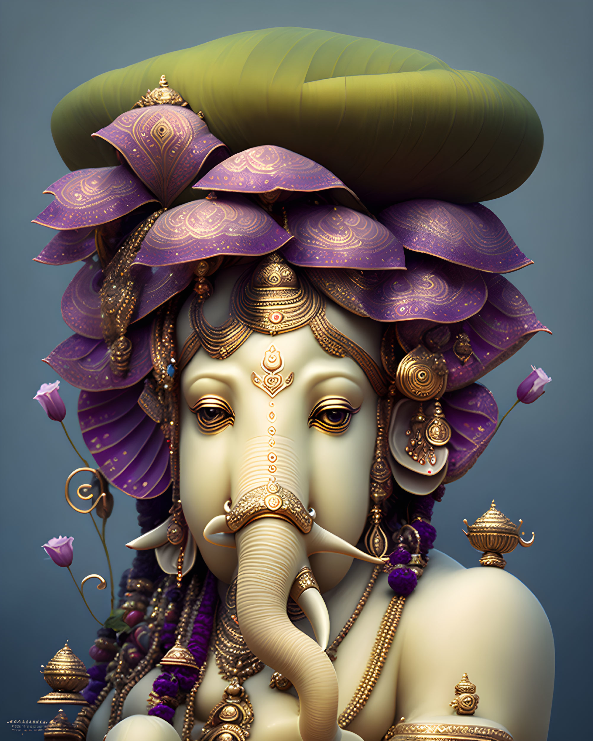 Lord GaneshaMushroom head
