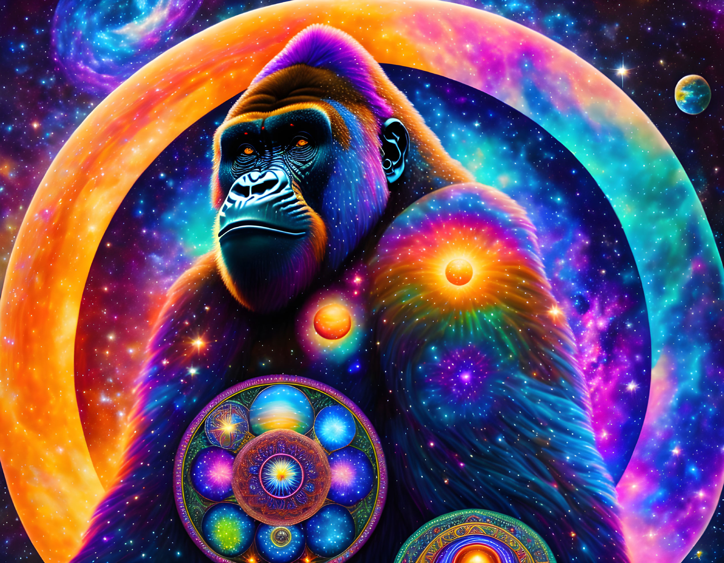 Gorilla in the universe 