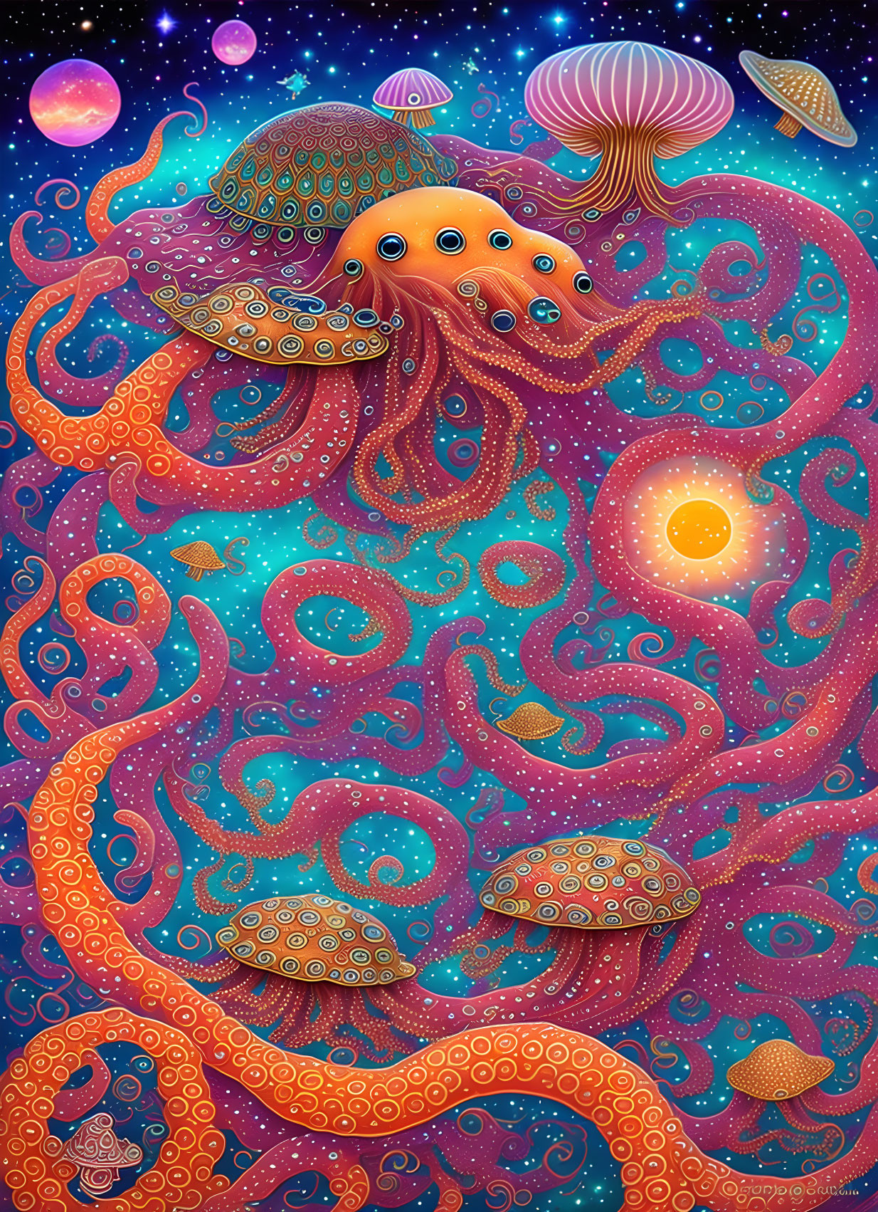 Mushroom octopus 