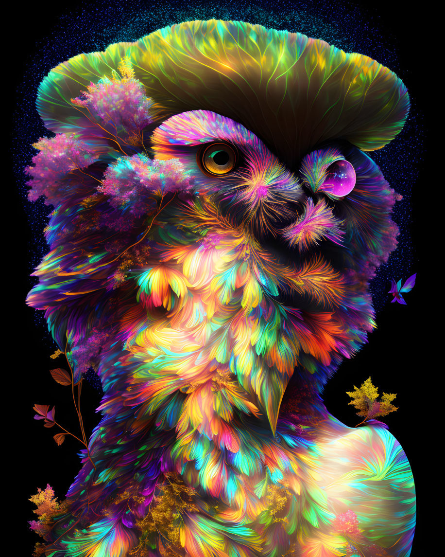 Owl in a tree hybrid
