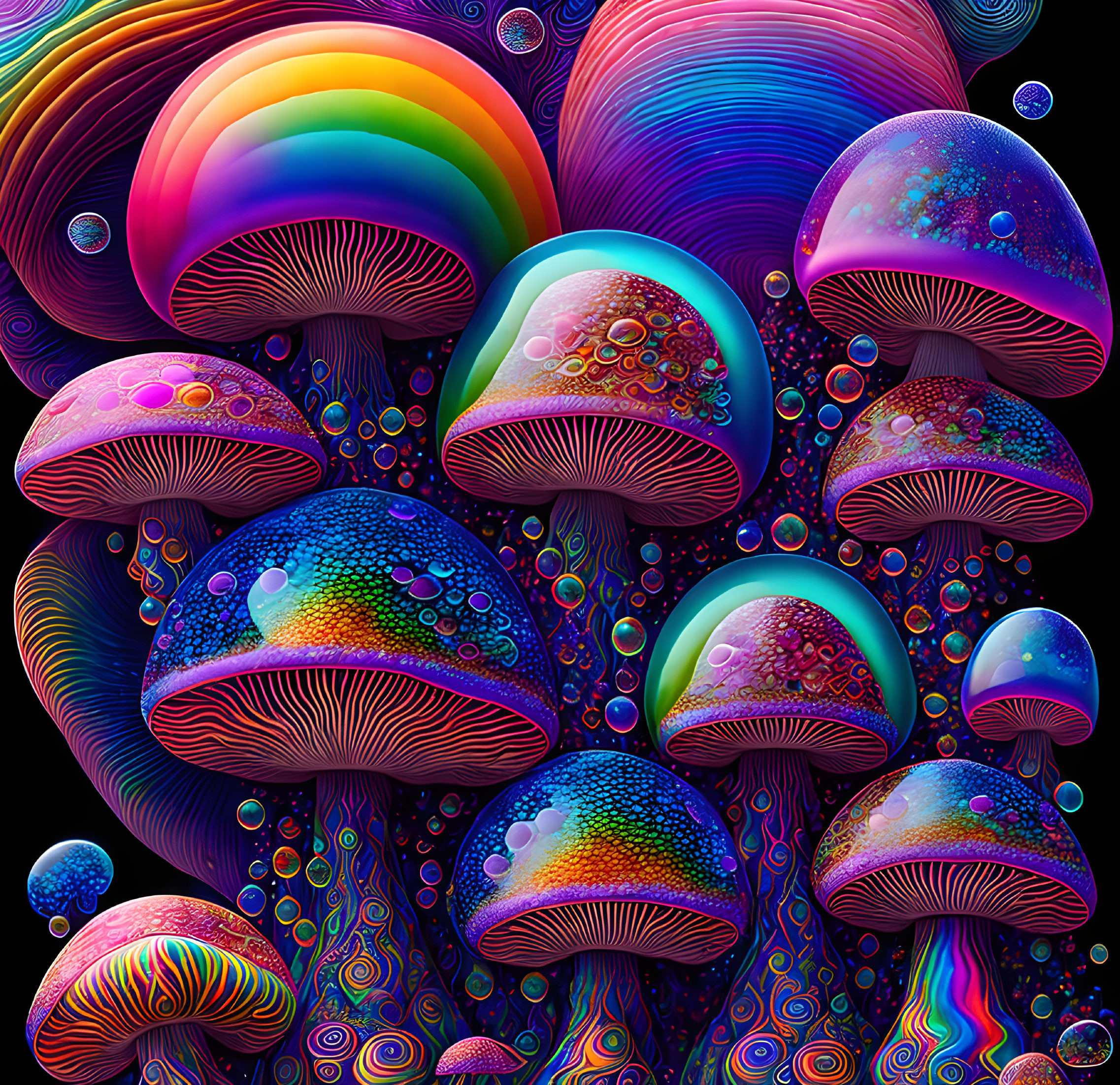 Magic Mushrooms on another planet 2