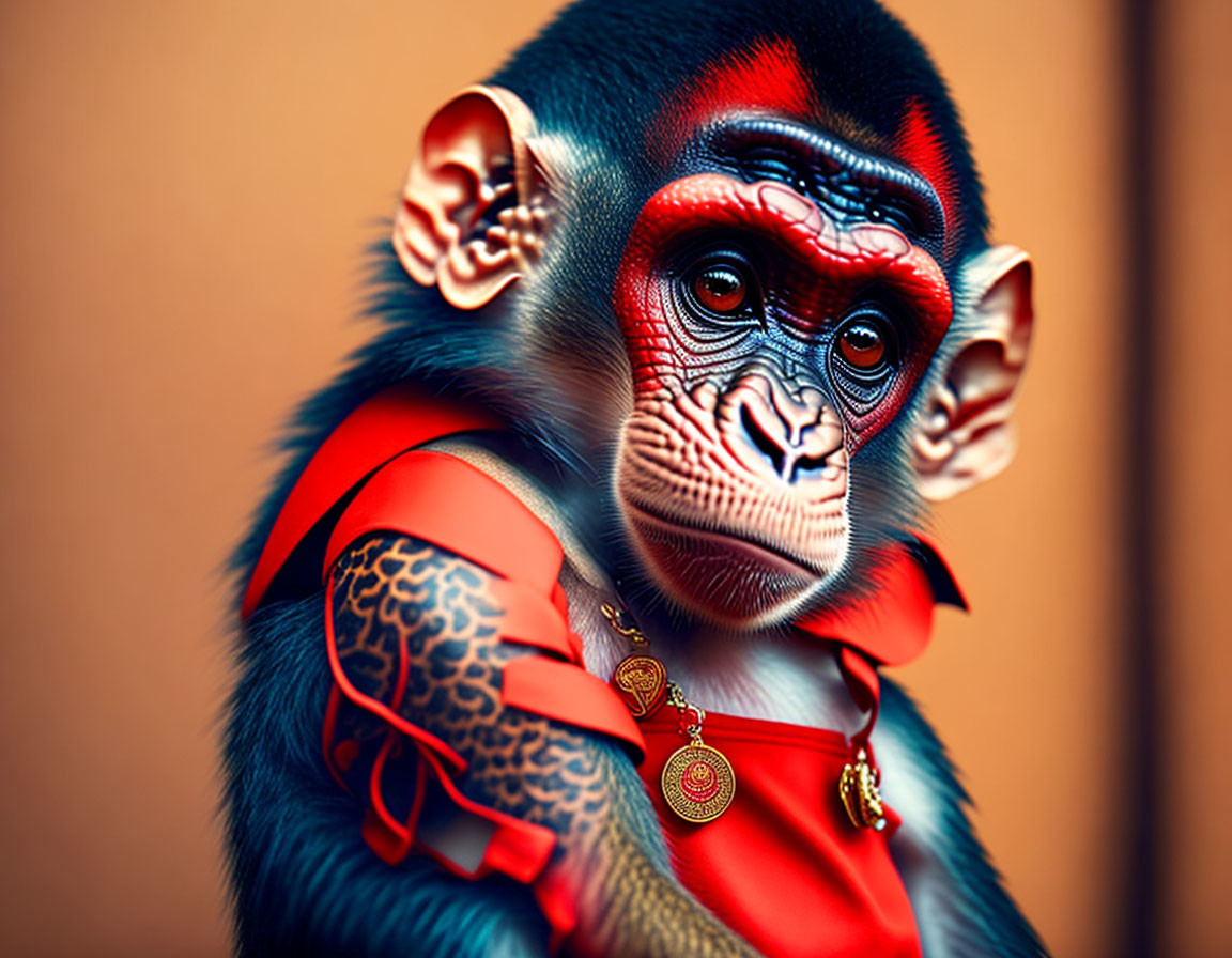 Red monkey 