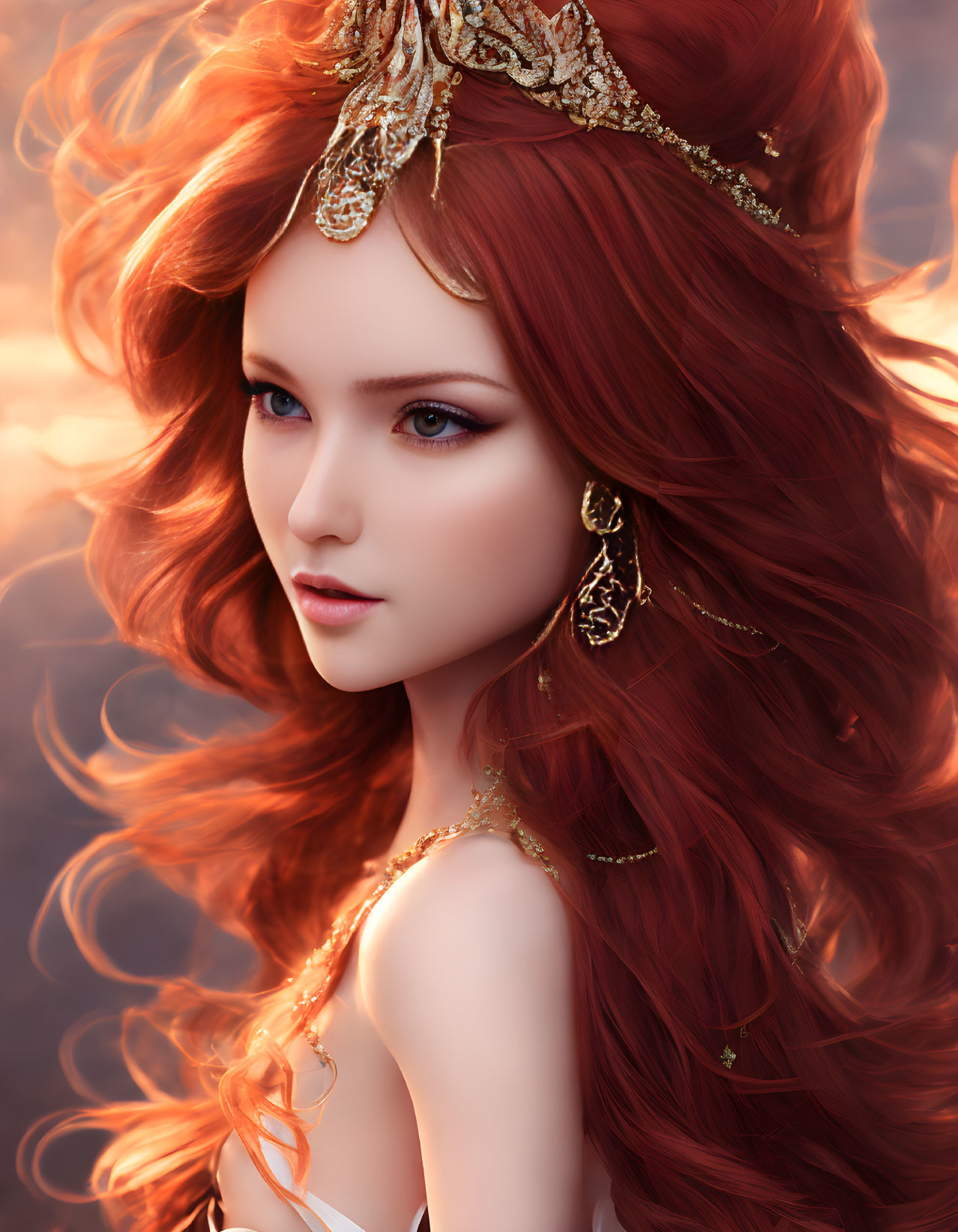 redhead goddess