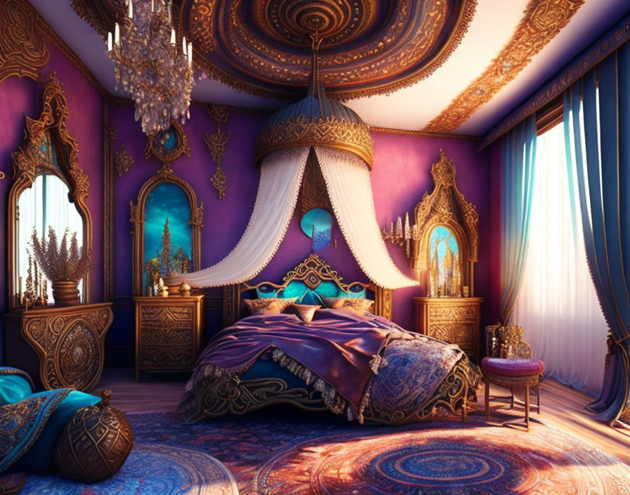 Breathtaking bedroom