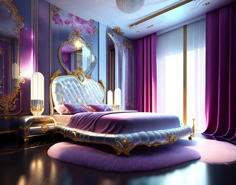 Diamond bedroom