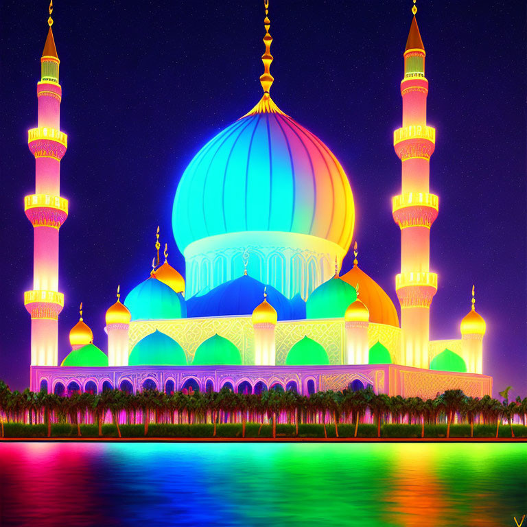 Beautiful mosque 