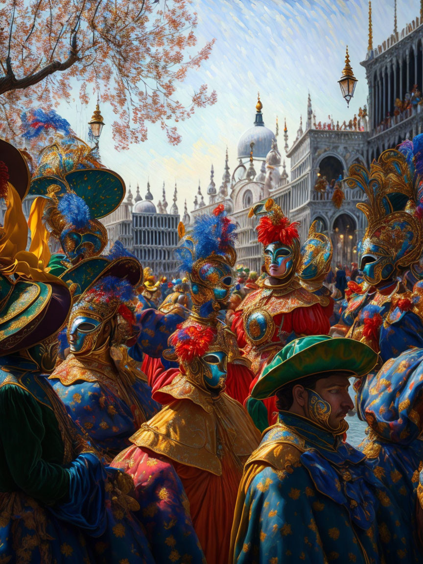 Carnival in Venedig 