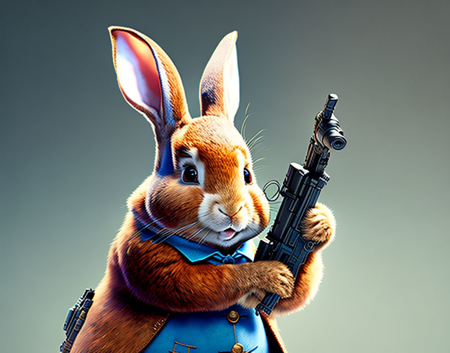 Peter Rabbit has a hare trigger 