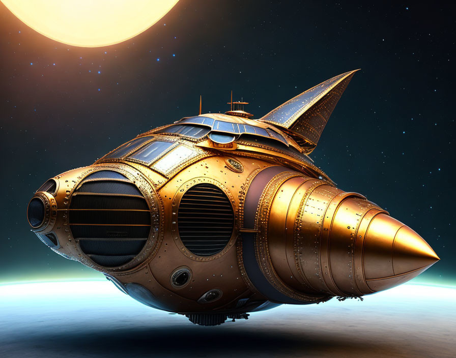 Antique Spaceship 
