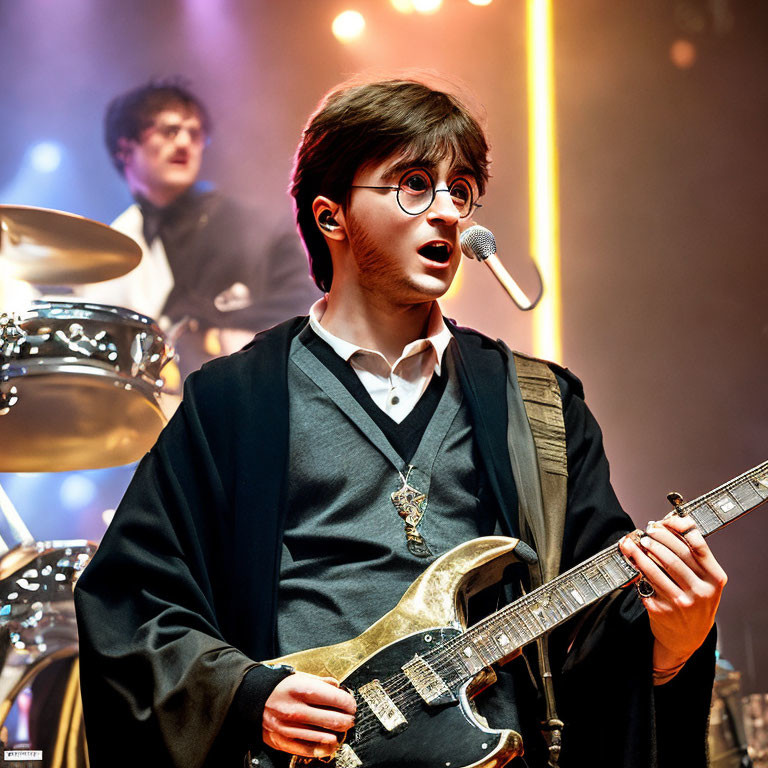 Harry Potter in a heavy metal gig