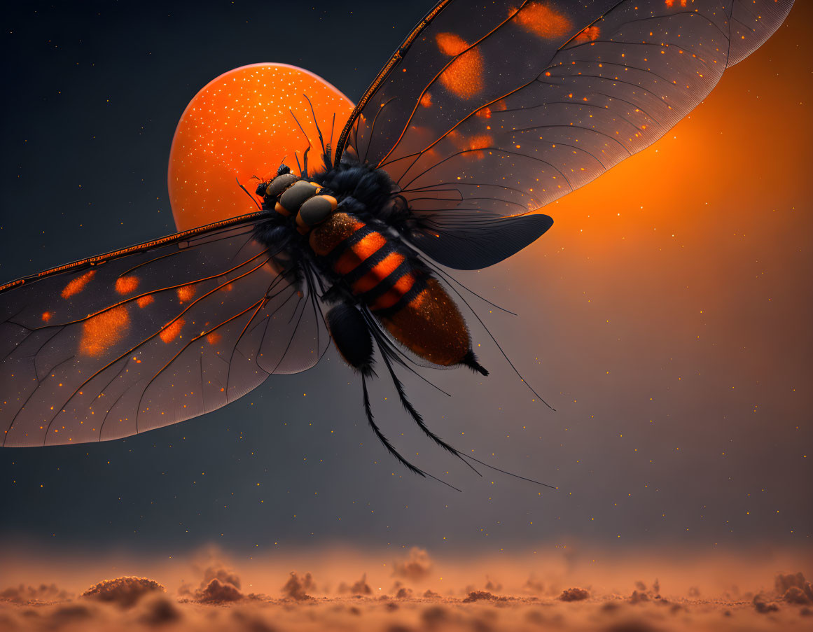 Nightfly in sandstorm