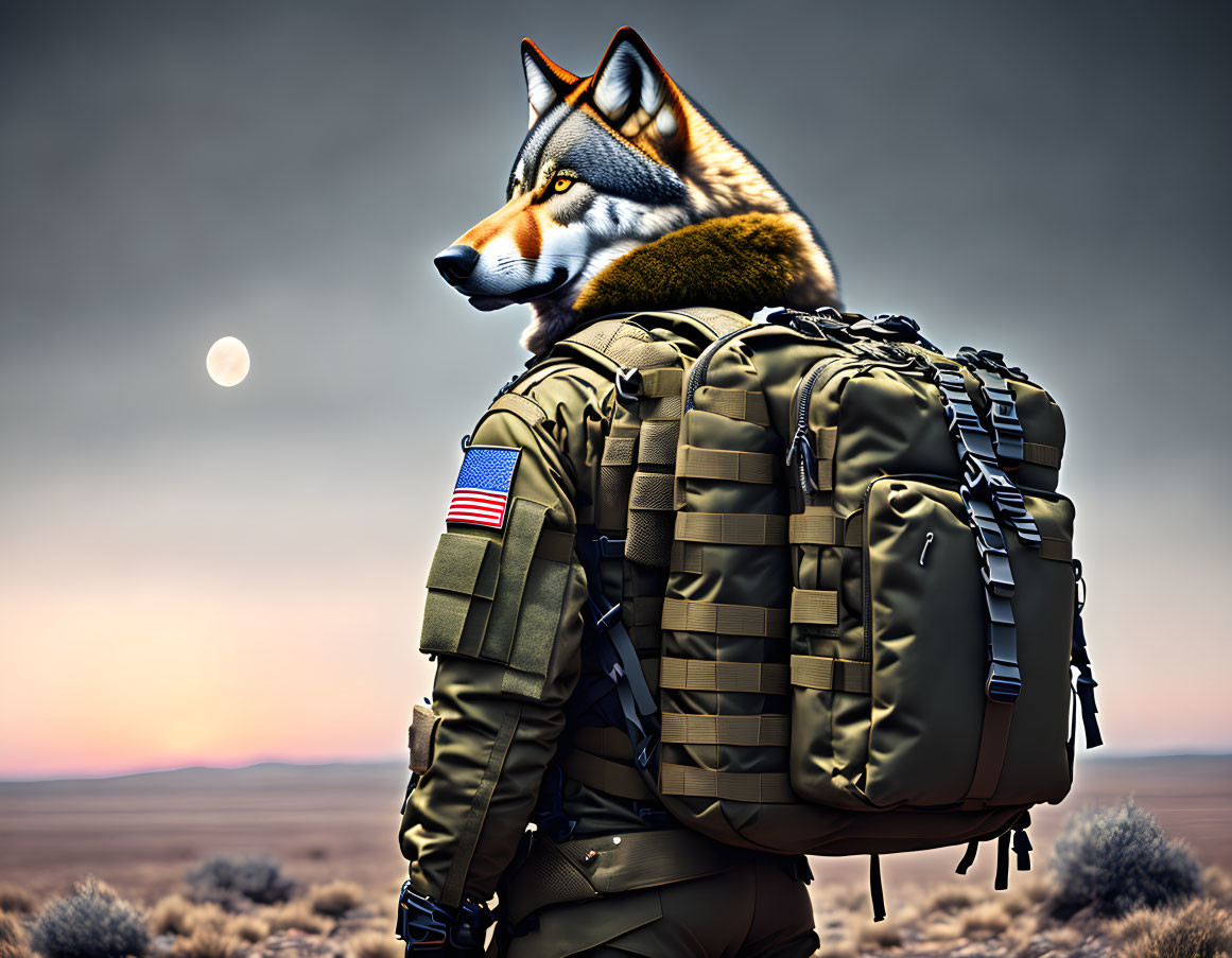 Soldier wolf 