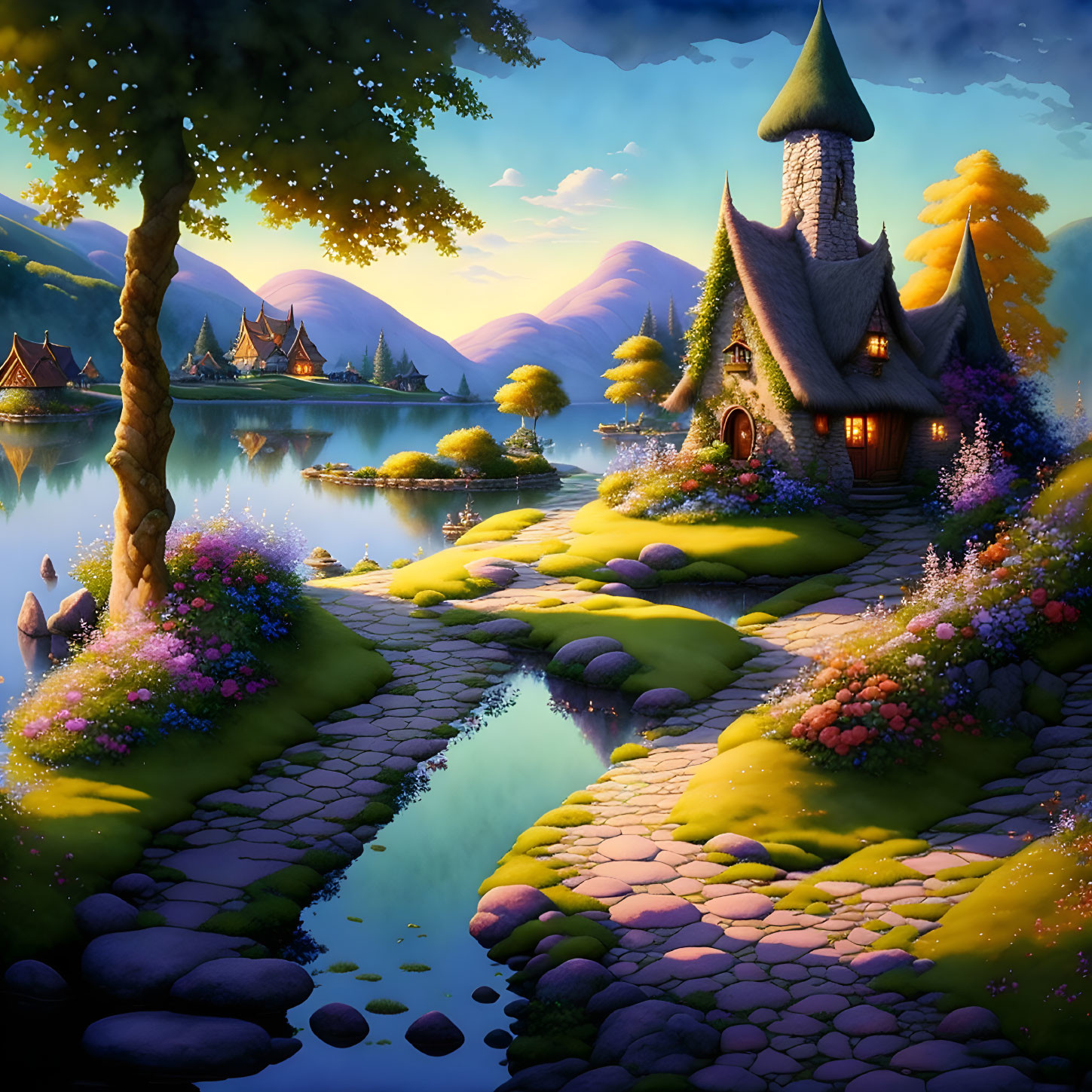 Fantasy village 