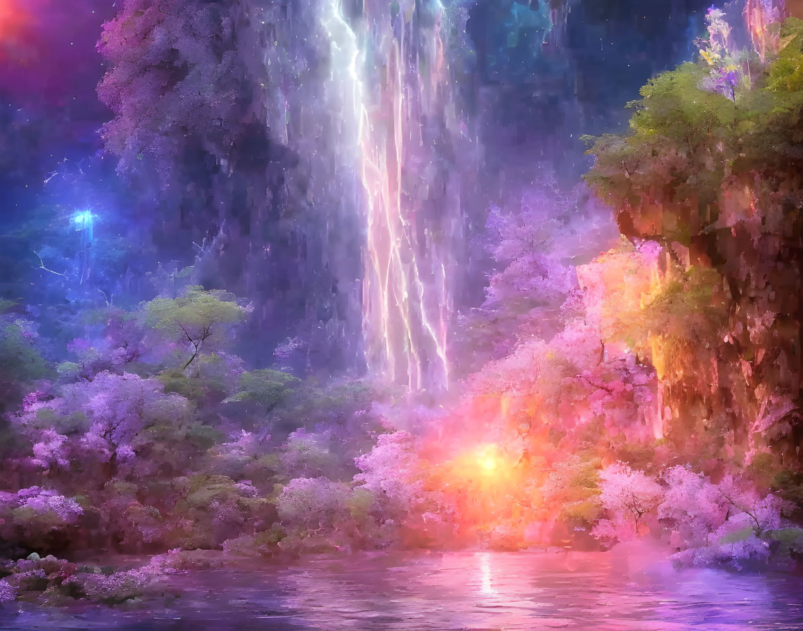The Cherry Blossom Lagoon of the Akashic