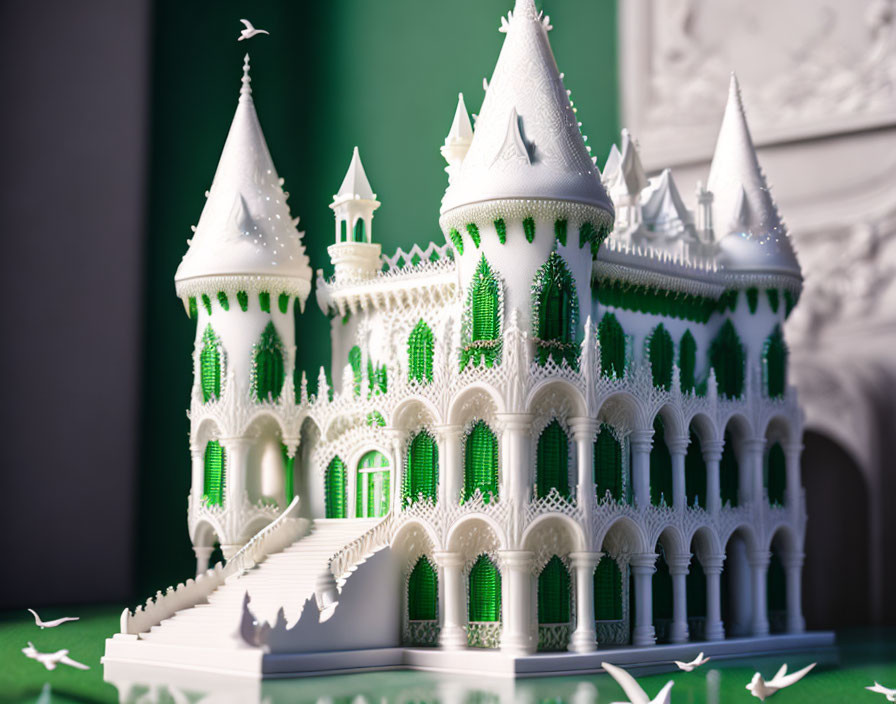 Small castle model