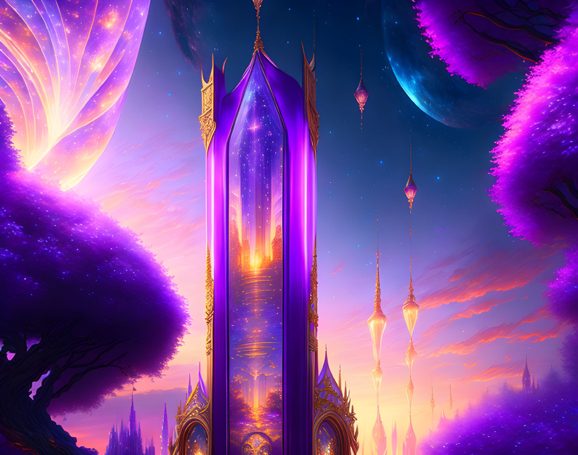 Magick sword tower