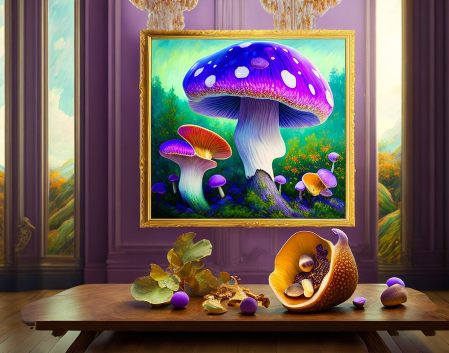 Picture of the legendary mushroom