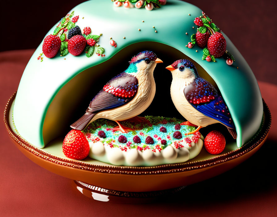 cake for birds