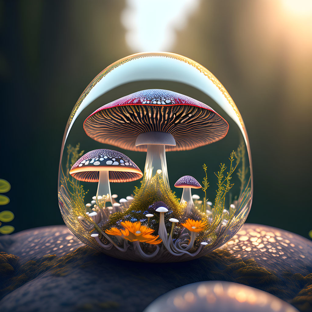 Mushroom Ecosystem Dome