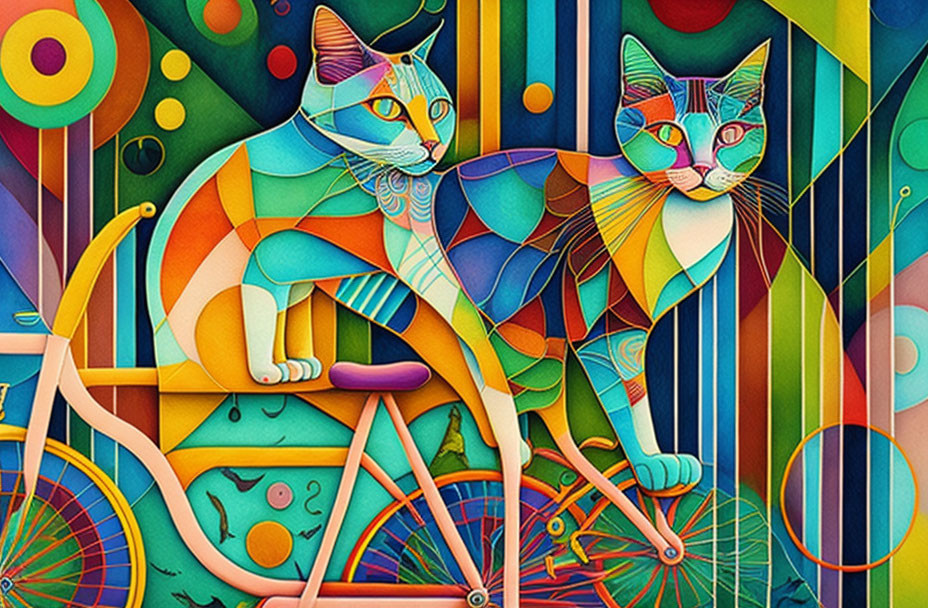 Cats on Bikes
