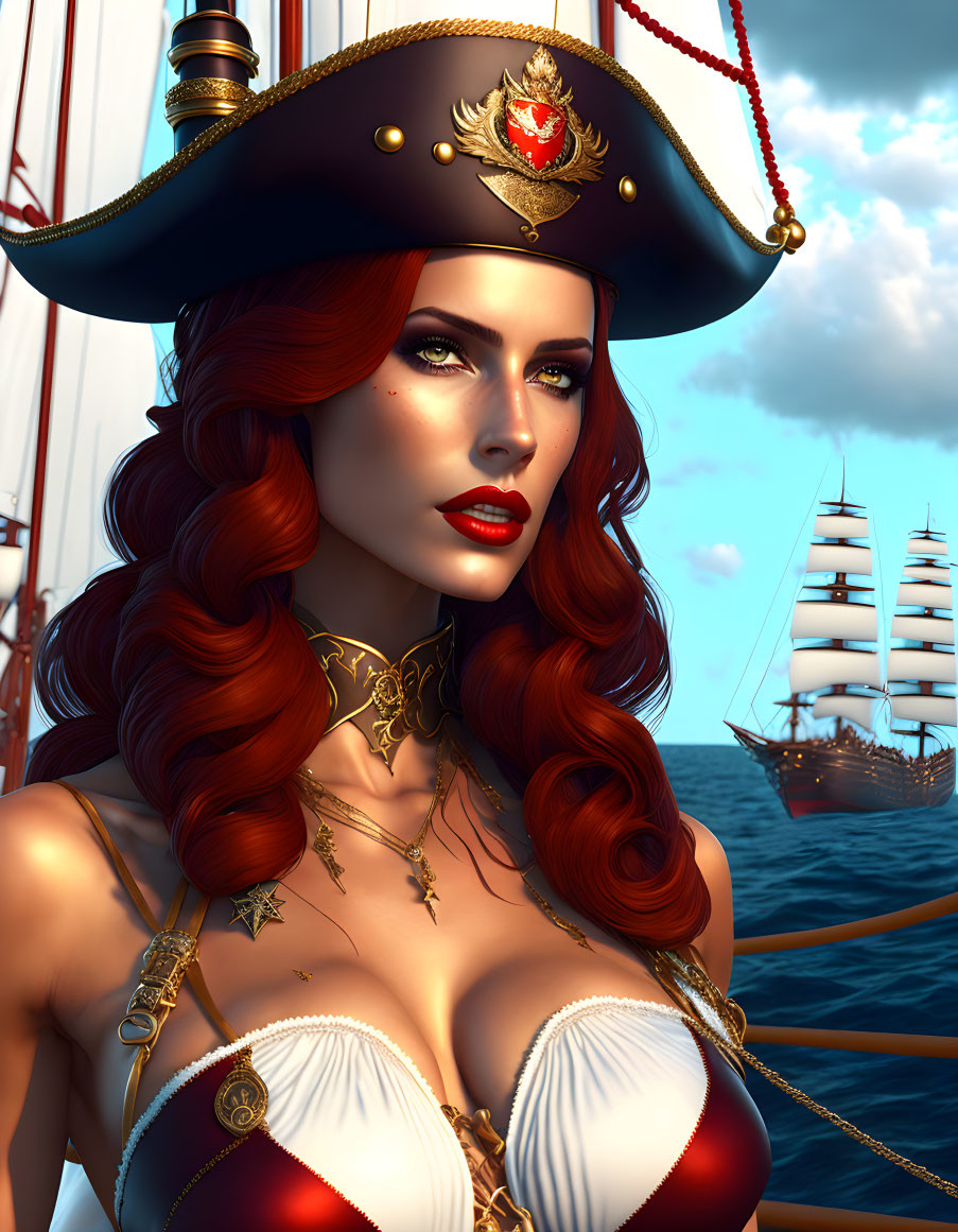 Pirate Captain Mandy