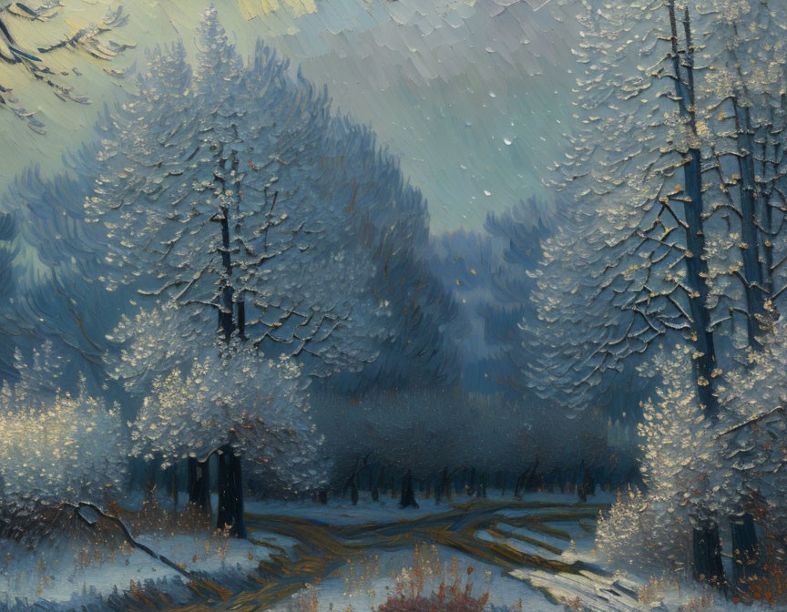 Van Gogh, winter