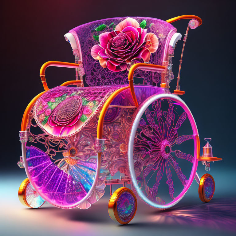 Rose wheelchair 