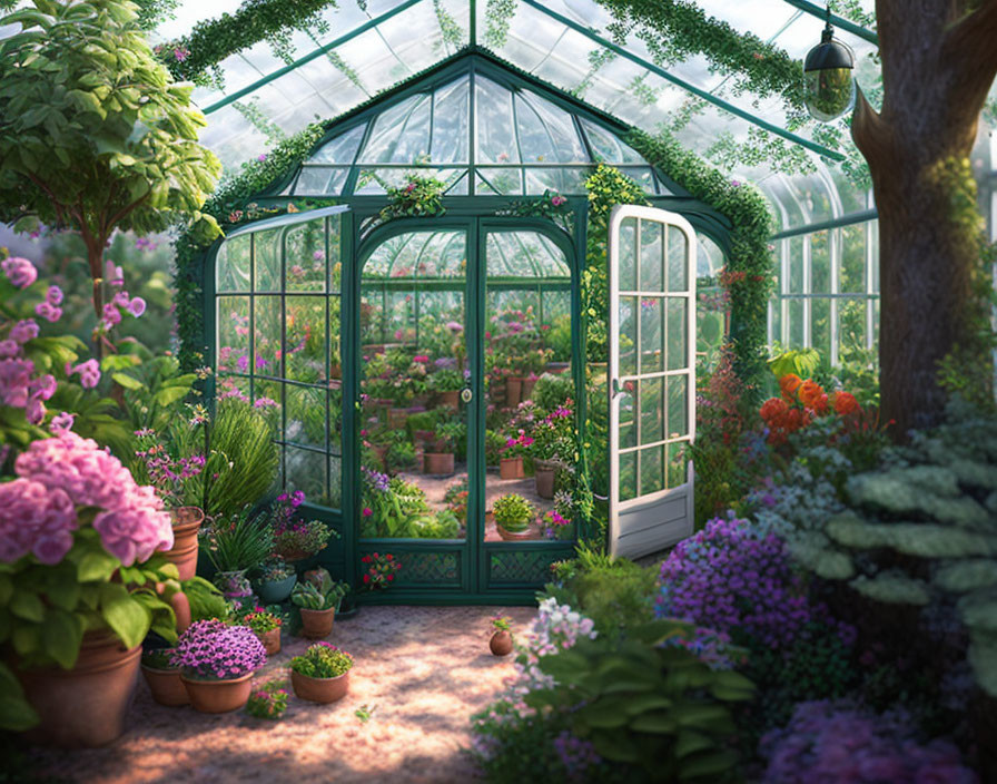 Whimsical Greenhouse 