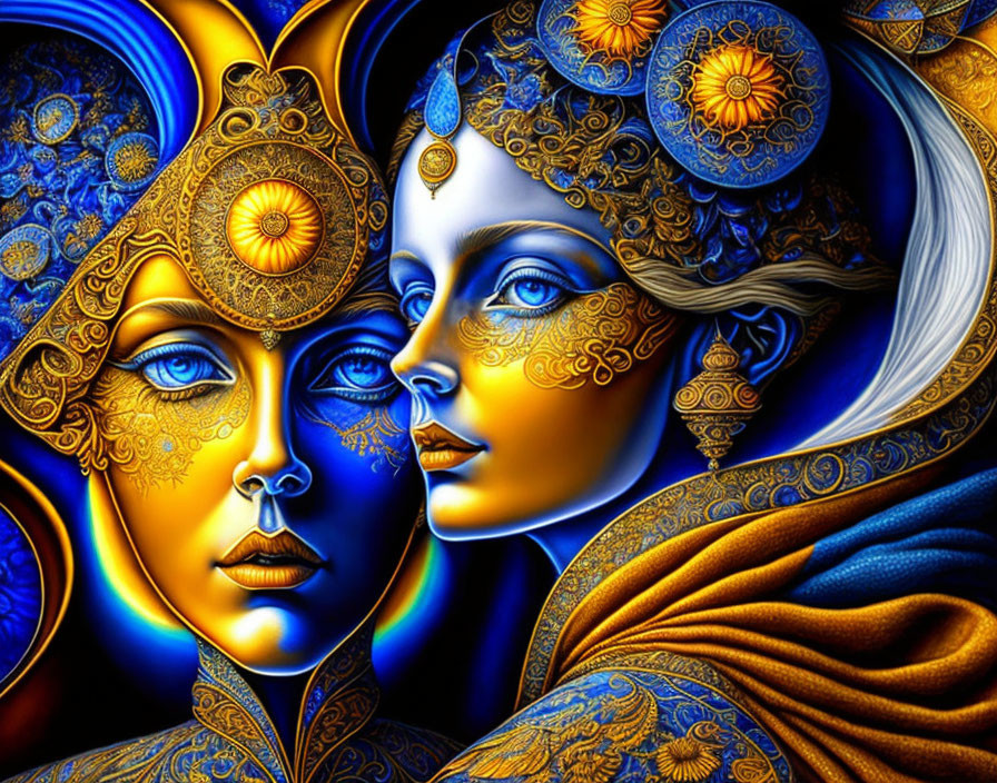 Sun and Moon Goddess 