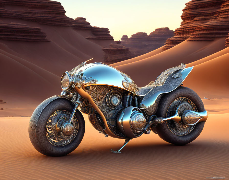 Biomorphic motorcycle