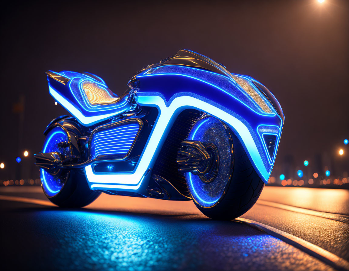 Tron motorcycle
