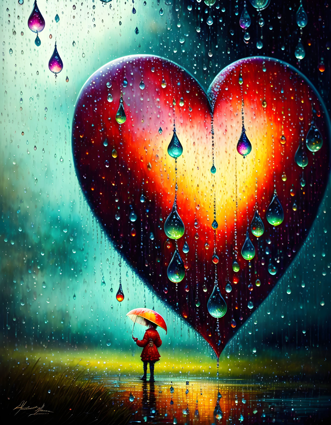 Rain love